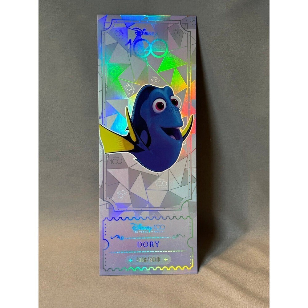 Finding Nemo Dory Disney100 Kakawow Refractor Ticket Jumbo Card LT. Edition 2386